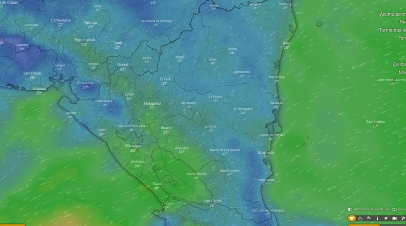 Clima en Nicaragua: Un ambiente soleado prevalecerá en el pacífico del país