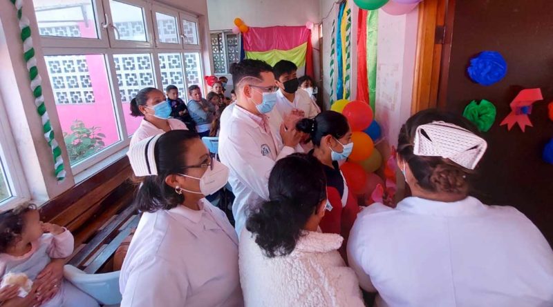 Inauguración de la clínica ubicada en el centro de salud de El Crucero