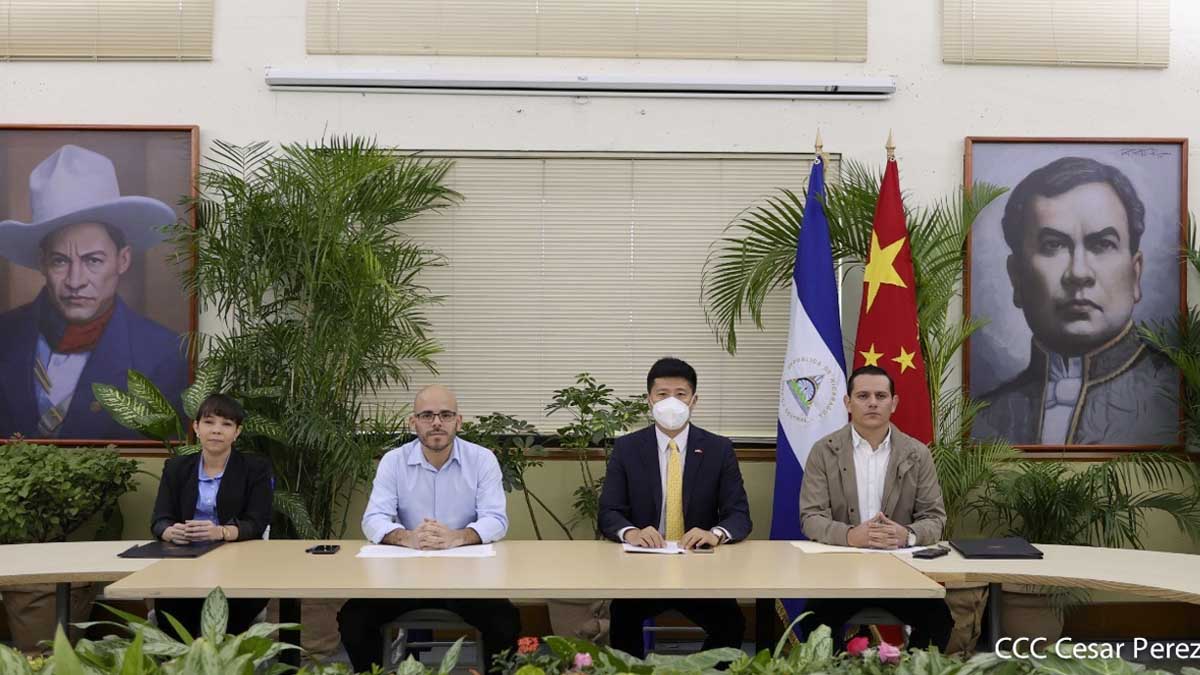 Nicaragua suscribe acuerdos con grupos de Medios de Noticias de China