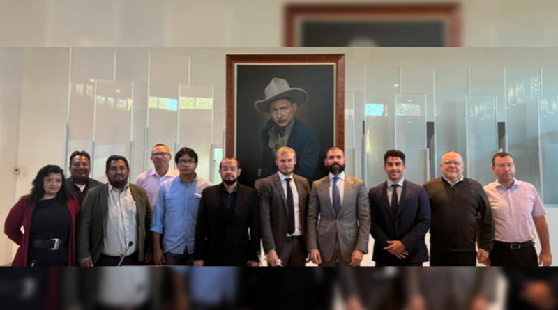 Delegación de la ROSATOM durante su visita en Nicaragua