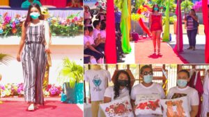 Emprendedores del Ocotal, Nueva Segovia participando en el evento "Nueva Segovia Diseña"