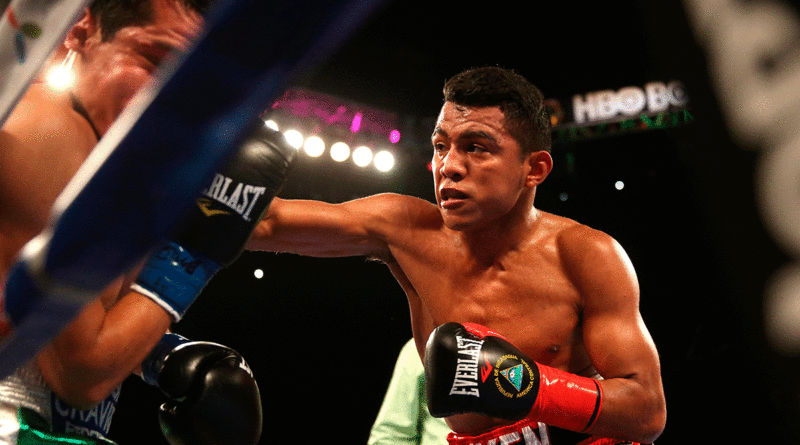 Boxeador nicaragüense Román "Chocolatito" González