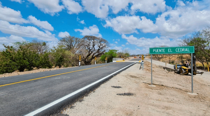 Nuevo puente El Cedral en Comalapa, Chontales