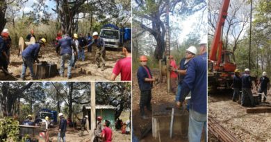 Rehabilitación de servicio de agua en la comunidad El Uval