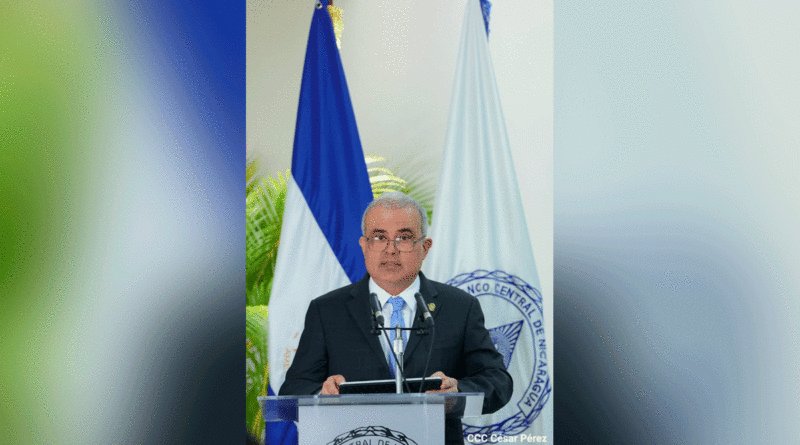 Presidente del Banco Central de Nicaragua (BCN), Ovidio Reyes R.