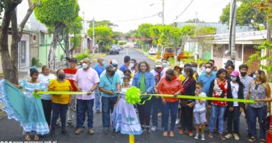 Inauguración del proyecto calles para el pueblo en Linda Vista Norte