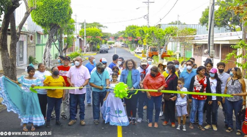 Inauguración del proyecto calles para el pueblo en Linda Vista Norte