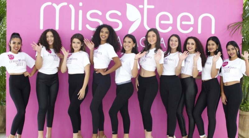 Posibles candidatas a Miss Teen Nicaragua 2022