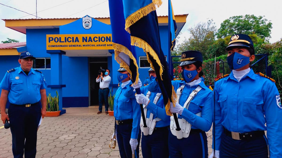Policía Nacional reinaugura Comisaría de la Mujer y la Niñez en Catarina, Masaya