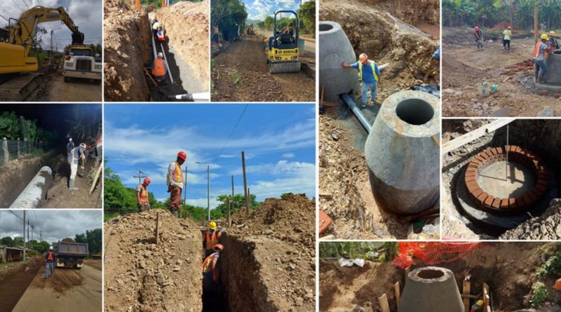 ENACAL ejecuta Proyecto de Construcción del Sistema de Alcantarillado Sanitario en Tola, Rivas