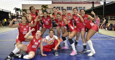 Uno de los equipos clasficiados a semifinales de la Liga de Voleibol Femenino