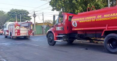 Bomberos que serán parte de la nueva estación de bomberos en San Pedro de Lovago