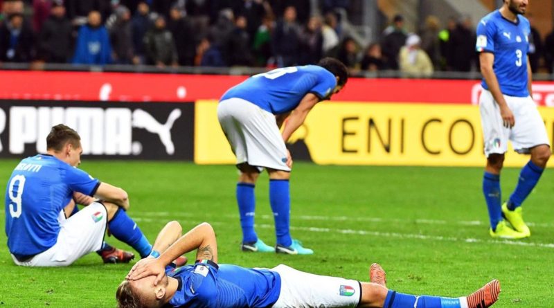 Histórico: Italia queda fuera del Mundial por segunda ocasión