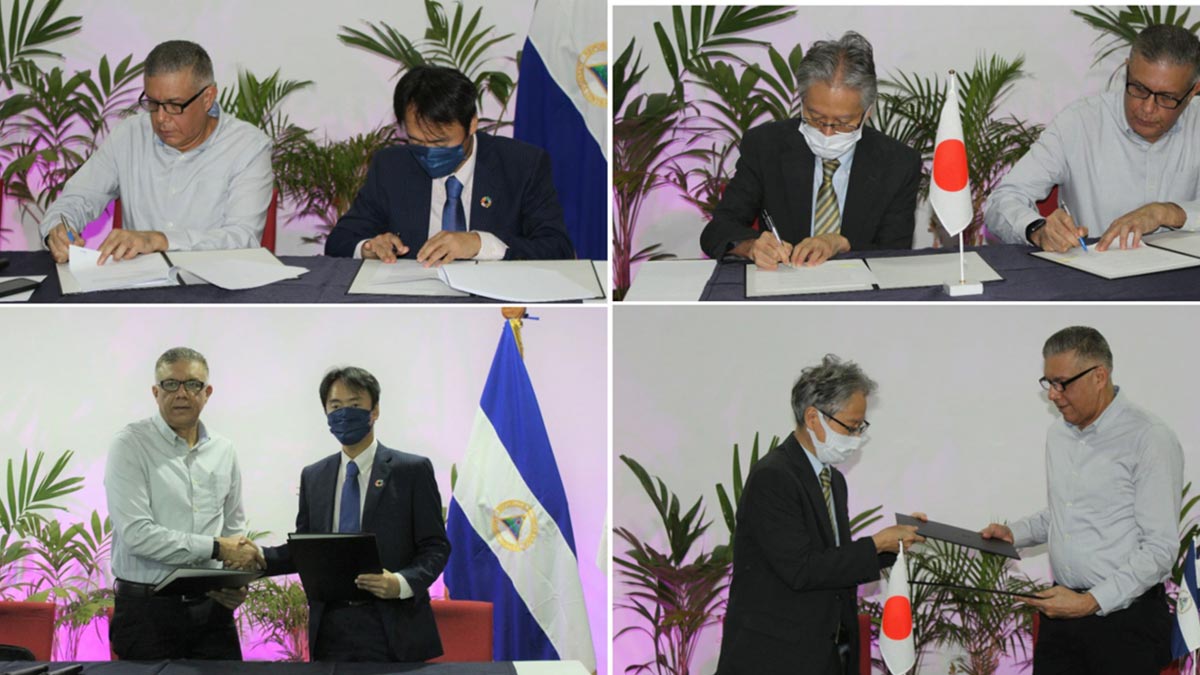 Nicaragua y Japón firman acuerdo para Proyecto de Agua Potable en Managua