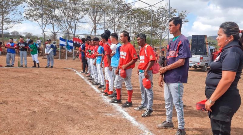 Ciudad Sandino Inaugura Primer Liga de Béisbol Campesina “Bernardino Diaz Ochoa”