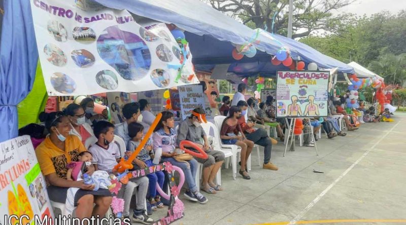 Conmemoración del día Mundial de la Lucha contra la Tuberculosis, realizada por el Ministerio de Salud