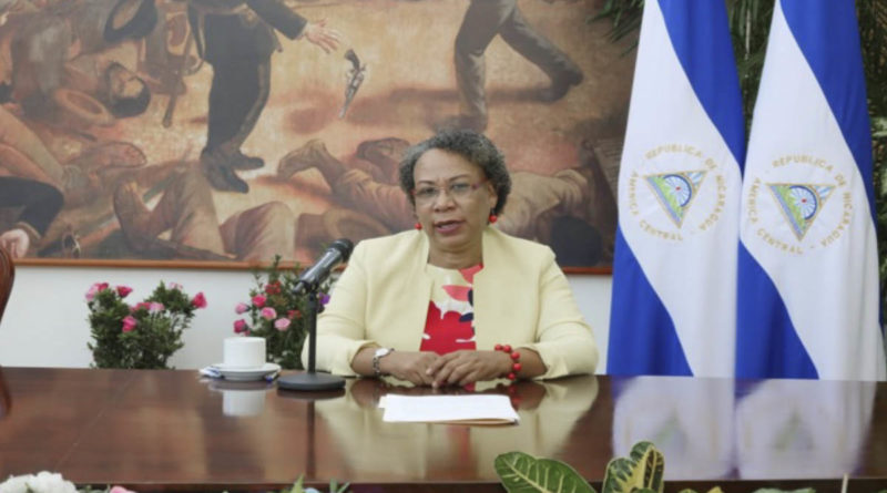 Compañera Florence Levy, Experta en Derechos de Pueblos Afrodescendientes.