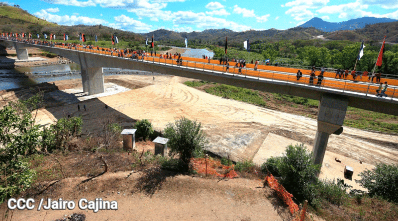 Nuevo Puente Wiwilí que une a Jinotega y Nueva Segovia