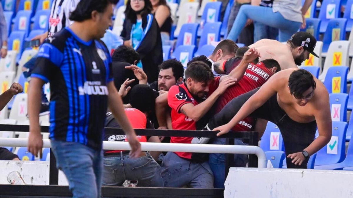 Liga MX sanciona a Querétaro por los actos de violencia en el Estadio Corregidora