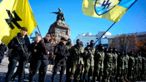 Batallón Azov de la extrema derecha Nazi de Ucrania