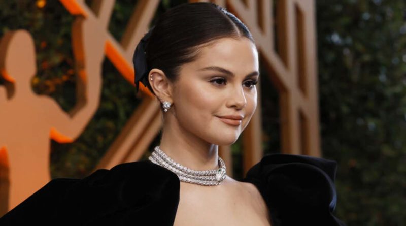 Selena Gomez en la premiación de los SAG Awards