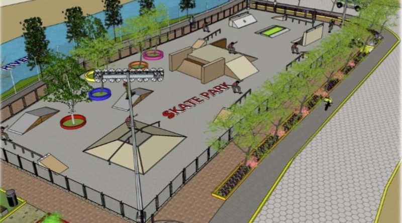 Diseño del parque de Skate que se construirá en León