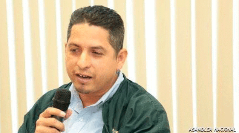 Joven Camilo Rosales, habitante de Jinotepe y víctima del fallido golpe de estado de 2018