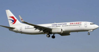 Avión de pasajeros de la aerolínea China Eastern