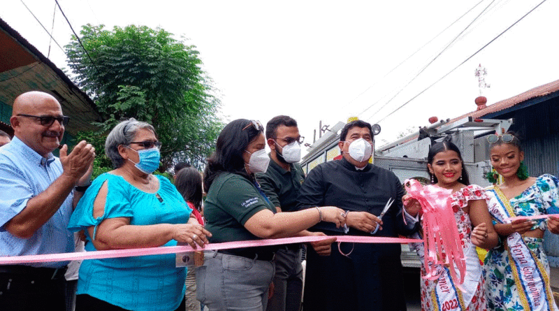 Inauguración de la XXVI Feria Gastronómica del Mar en Corinto, Chinandega