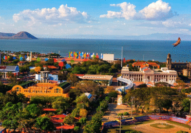 Vista panorámica de la ciudad de Managua, capital de Nicaragua