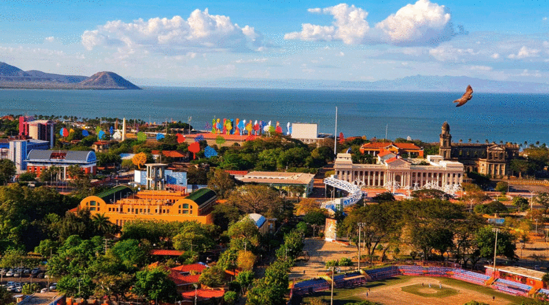Vista panorámica de la ciudad de Managua, capital de Nicaragua