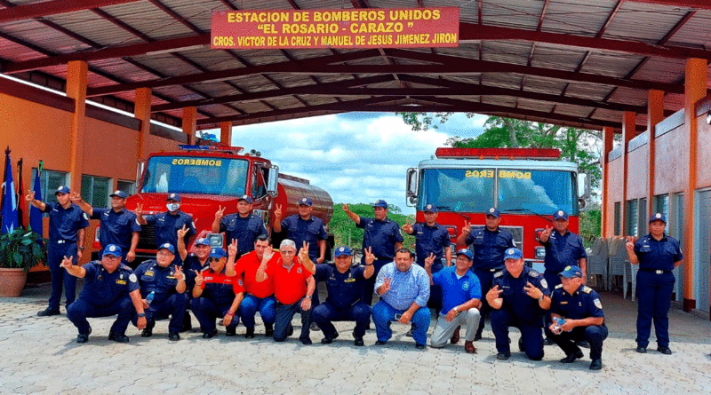 Nueva estación de bomberos en El Rosario, Carazo