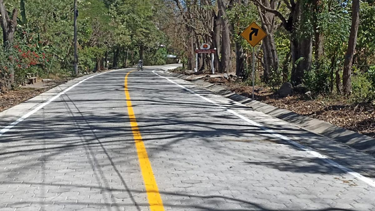 Gobierno Sandinista inaugurará carretera adoquinada “Balgue–Punta Gorda” en Isla de Ometepe