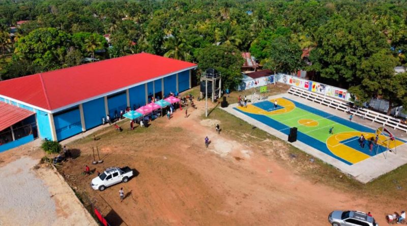 Gobierno Sandinista inaugura Complejo deportivo Carlos González en Bilwi