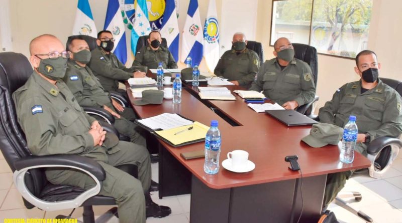 Ejército de Nicaragua participando activamente de importantes eventos de su agenda internacional, como parte del proceso de capacitación especializada y creación de capacidades para el intercambio de buenas prácticas militares profesionales