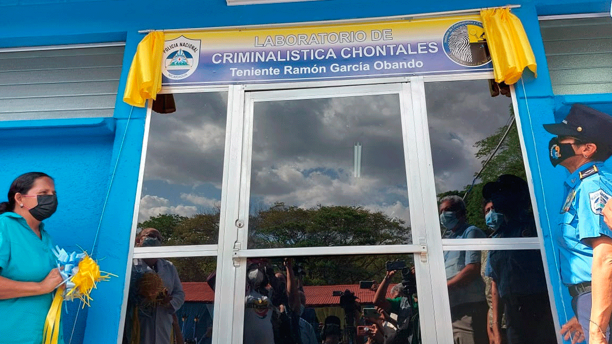 Policía Nacional inaugura laboratorio de criminalística en Juigalpa, Chontales