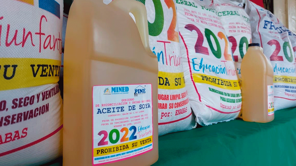 MINED distribuye segunda entrega de Merienda Escolar en Juigalpa, Chontales