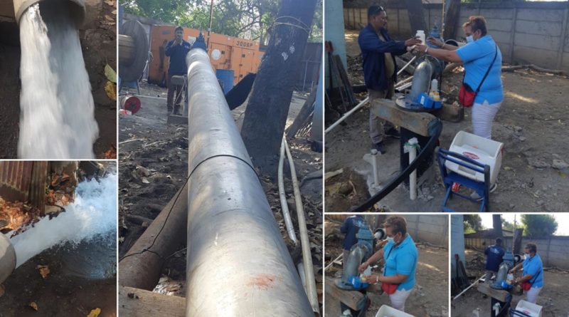 Avanza un 70% Proyecto de Construcción de Nuevo Pozo de Agua en Ciudad Sandino