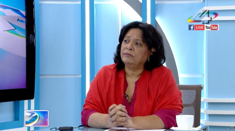 Tirsa Sáenz en la Revista En vivo con Alberto Mora, 19 abril 2022