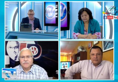 Tirsa Sáenz, Adolfo Pastrán y Eliezer Mora en la Revista En Vivo con Alberto Mora, 26 de abril 2022