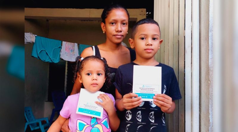 MINSA garantiza Jornada de Vacunación Voluntaria contra la COVID-19 en Barrio Edgar Munguía