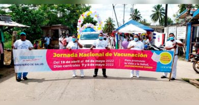 Realizan Lanzamiento de la Jornada Nacional de Vacunación en la Costa Caribe Norte