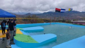 Fotografía completa del nuevo centro recreativo Molino Norte en Matagalpa