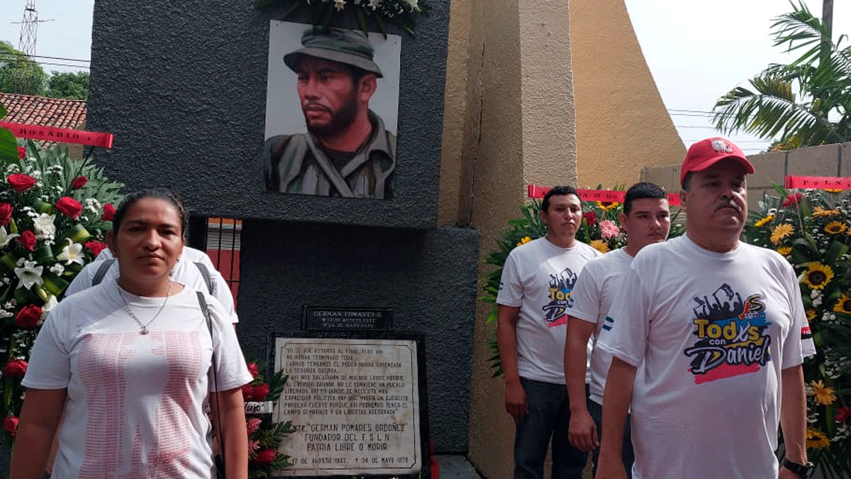 Conmemoran en Chinandega el 43 aniversario del tránsito a la inmortalidad del Comandante Germán Pomares