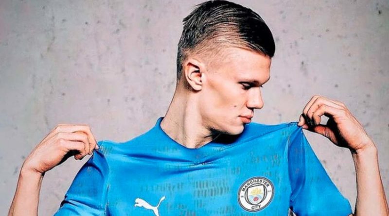 Erling Haaland, nuevo jugador del Manchester City