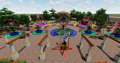 Así será el nuevo parque central de Teustepe en Boaco