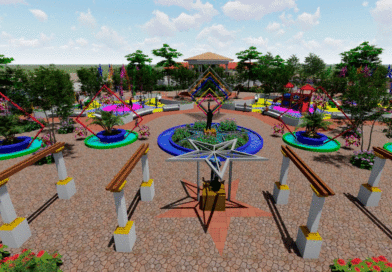 Así será el nuevo parque central de Teustepe en Boaco