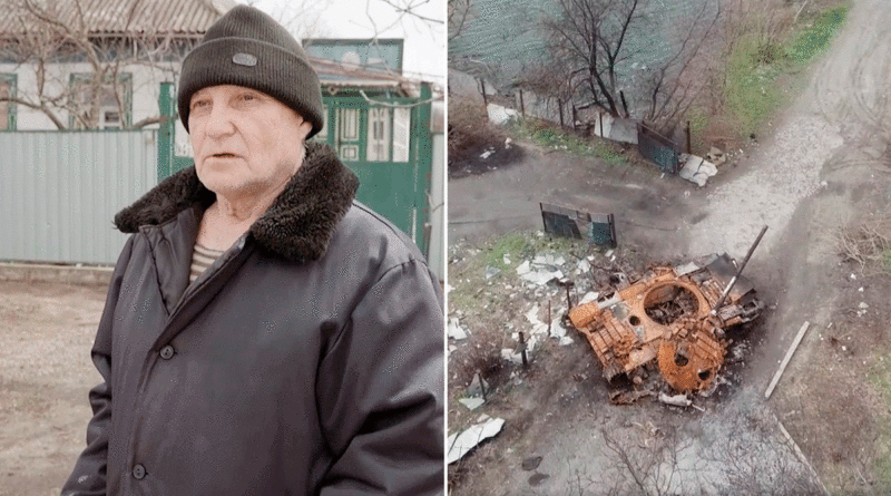 Residente de la ciudad de Volnovaja, que actualmente está bajo el control de la República Popular de Donetsk cuenta como los militares ucranianos amenazaban con quemar la urbe