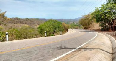 Carretera adoquianda Juigalpa - Las Lajas inaugurada por el Gobierno Sandinista en Chontales