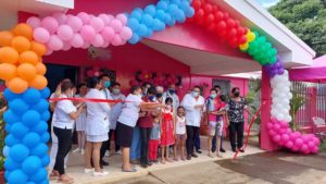 Inauguración del puesto médico en el barrio Camilo Ortega